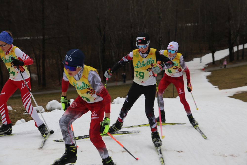 Drei Steirer am Weg zu Top Platzierungen: Simon Grossegger, Lukas Wieser und dahinter Elias Mühlbacher